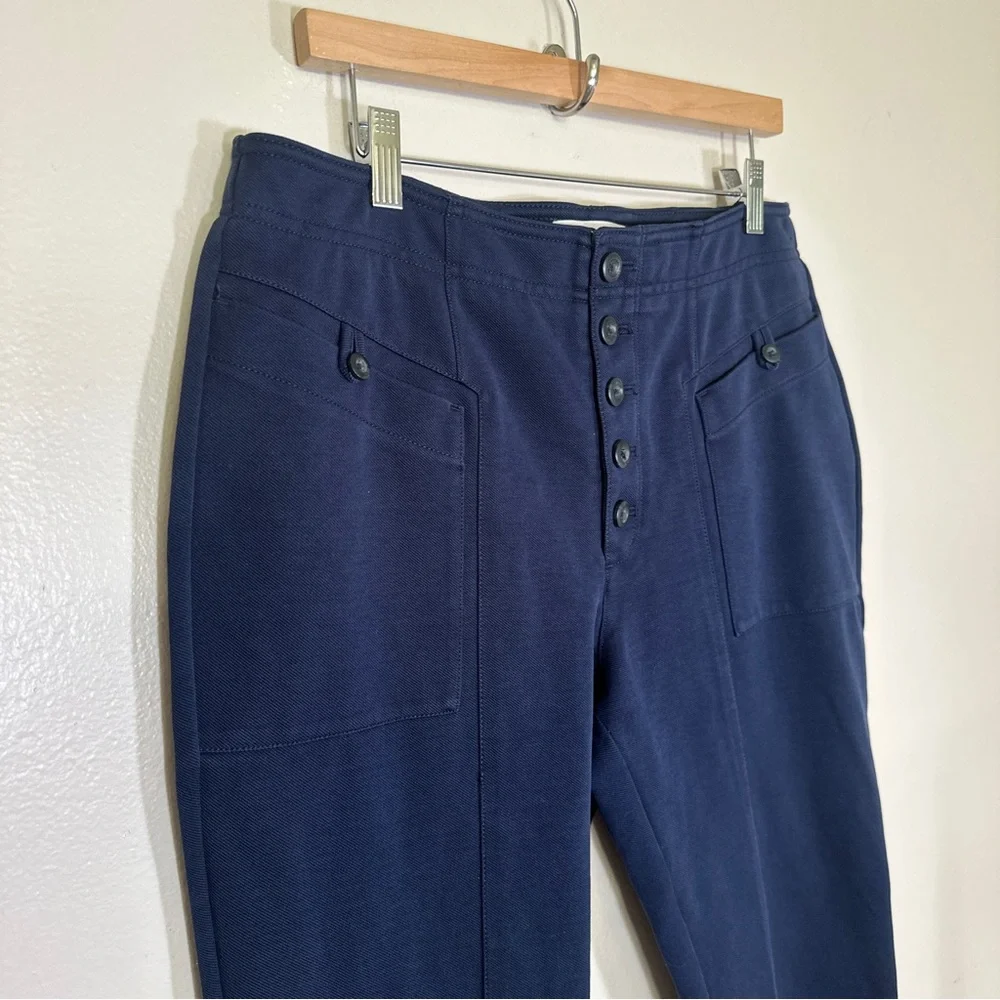 EUC Anthropologie Womens Navy Blue Pants‎